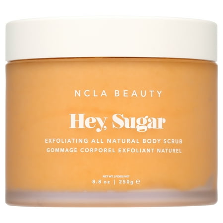 NCLA Beauty Hey, Sugar All Natural Peach Body Scrub