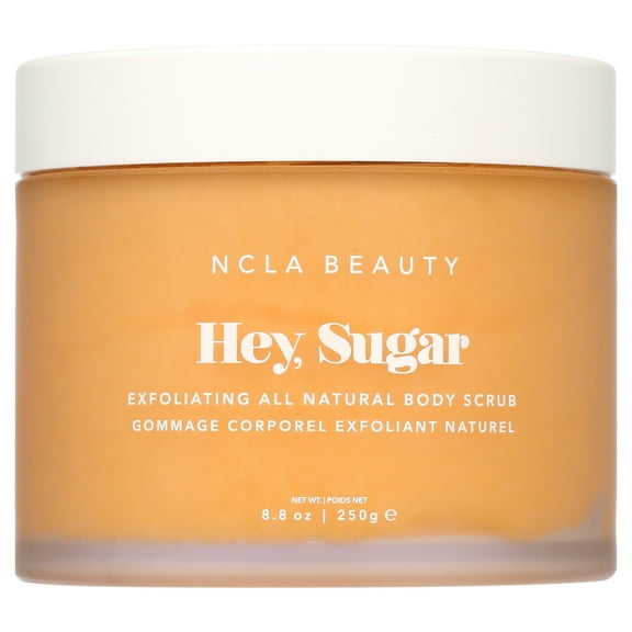 NCLA Beauty Hey, Sugar All Natural Peach Body Scrub