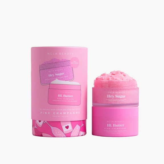 NCLA Beauty Pink Champagne Body Care Set