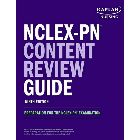 NCLEX-PN Content Review Guide: Preparation for the NCLEX-PN Examination, (Paperback)