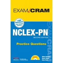 Pre-Owned NCLEX-PN Practice Questions (Paperback) 0789737078 9780789737076