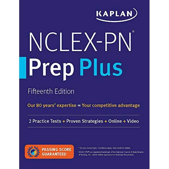 Pre-Owned Nclex-PN Prep Plus: 2 Practice Tests + Proven Strategies + Online + Video (Paperback) 1506255477 9781506255477