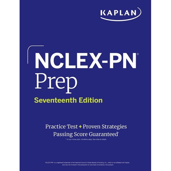 Kaplan Test Prep Nclex-PN Prep, Seventeenth Edition (2025): Includes 1 Full Length Practice Test + Proven Strategies, (Paperback)