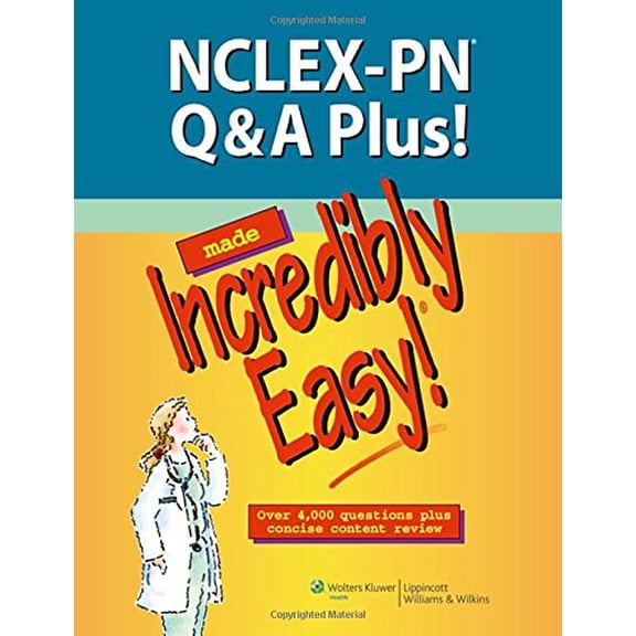 Pre-Owned NCLEX-PN Q&A Plus! Made Incredibly Easy! (Incredibly Easy! Series®), Lippincott