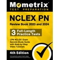 thumbnail image 1 of NCLEX PN Review Book 2023 and 2024 - LPN NCLEX Exam Secrets Study Guide [4th Edition], 1 of 2