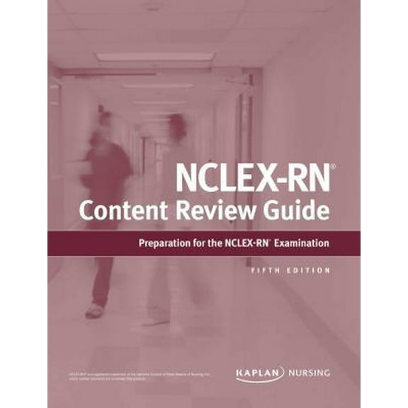 Pre-Owned NCLEX-RN Content Review Guide (Kaplan Test Prep) (Paperback) 1506214606 9781506214603