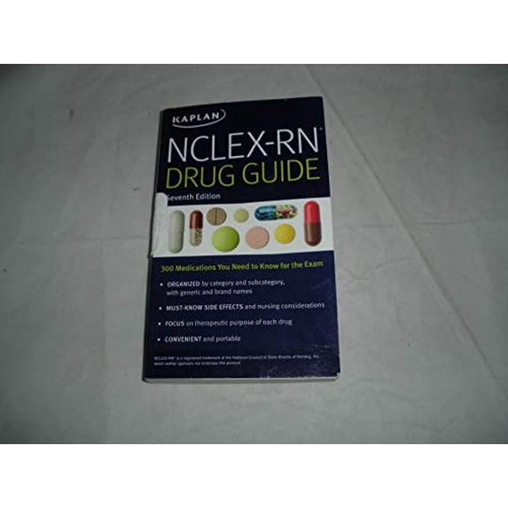 Pre-Owned NCLEX-RN Drug Guide 7th Edition Paperback