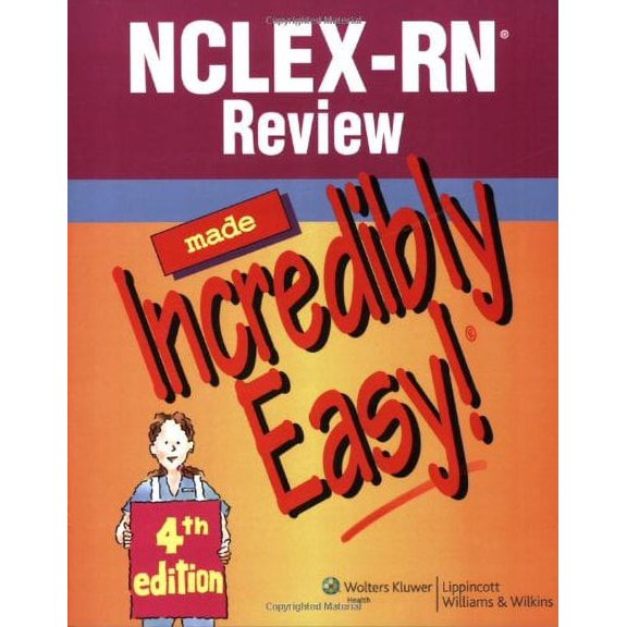 Pre-Owned NCLEX-RN Review Made Incredibly Easy! (Paperback) 1582556717 9781582556710
