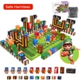 thumbnail image 1 of NCOSMOS 148PCS Magnetic Building Blocks, Strong Magnetism Design, Magnet Cubes for Kids 3+, STEM Sensory Toys, Birthday Gift(Rugby), 1 of 8