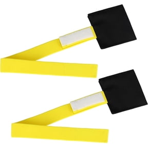 NCQ 2 Pcs Softball Pitching Training Aids 19.68 Inch Professional Softball Pitching Tools Elastic Circle Pitcher Belt Leg Wrapping Strap for Developing Correct Pitch Mechanics