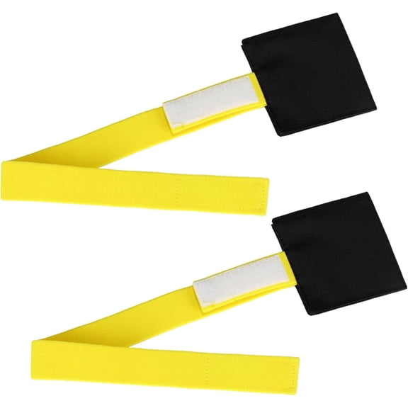 NCQ 2 Pcs Softball Pitching Training Aids 19.68 Inch Professional Softball Pitching Tools Elastic Circle Pitcher Belt Leg Wrapping Strap for Developing Correct Pitch Mechanics
