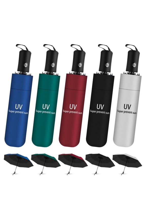 Bulk Umbrellas, Travel Folding Umbrellas Exquisite Appearance, Durable Construction, One-Button Open/Close, Foldable Storage, Suitable For Both Sunny And Rainy Days