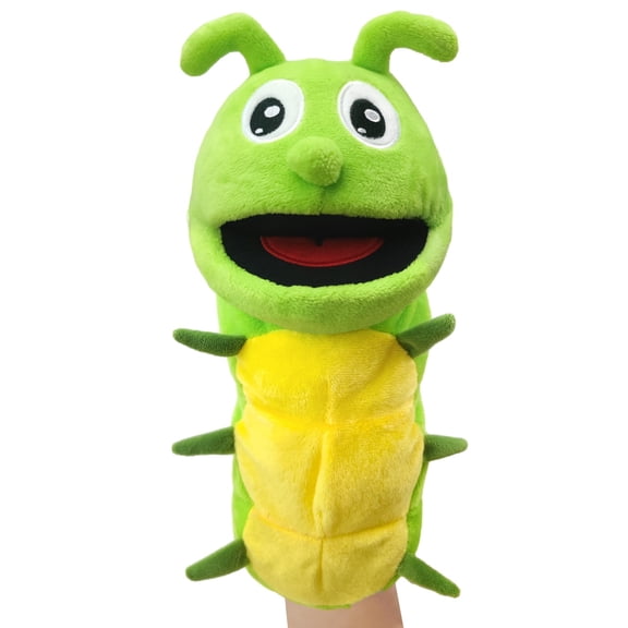 NCQ Hand Puppet Realistic Plush Puppet 13",Insect Animal Puppets for Kids Insect Stuffed Animal Hand Puppet with Moveable Mouth,Soft Stuffed Insect Puppet Story Toy Puppets Role Play Show Game