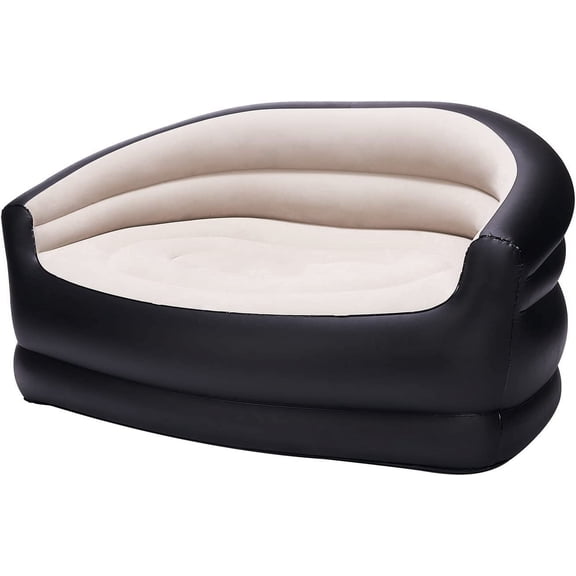 NCQ Inflatable Couch Outdoor Air Sofa,Blow Up Couches for Camping, Double Size