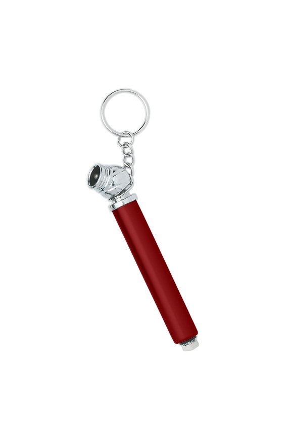Mini Tire Key Chain Add Customized Text Name or Personalized Image $1.49 Each - Sold in Pack of 250 - Metallic Red