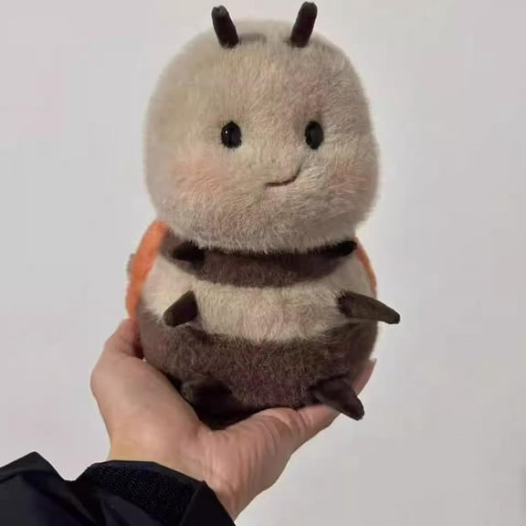 NCQ Realistic Bee Plush 8 inch Cute Wild Honeybee Stuffed Animal Ultra Soft Plushies Toys Kawaii Gifts for Kids Adults Yellow