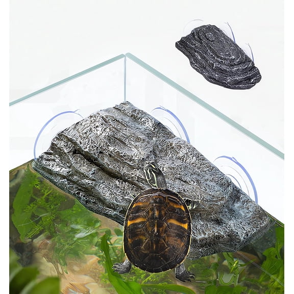 NCQ Turtle Basking Platform with Suction Cups, Floating Resting Terrace for Frogs, Terrapins and Tortoises