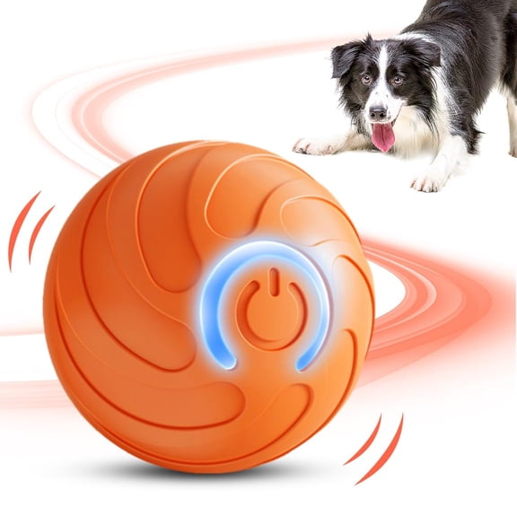 NCQ Vibrating Dog Ball, Moving Dog Ball, USB Rechargeable Shaky Ball Toy for Dogs, Interactive Dog Bouncing Ball, Automatic Moving Dog Toy Ball for Small Medium Large Dogs (2pc)