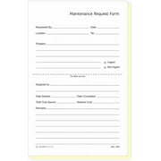 NCR Carbonless Maintenance Request Forms 2 Part, 100 Sets