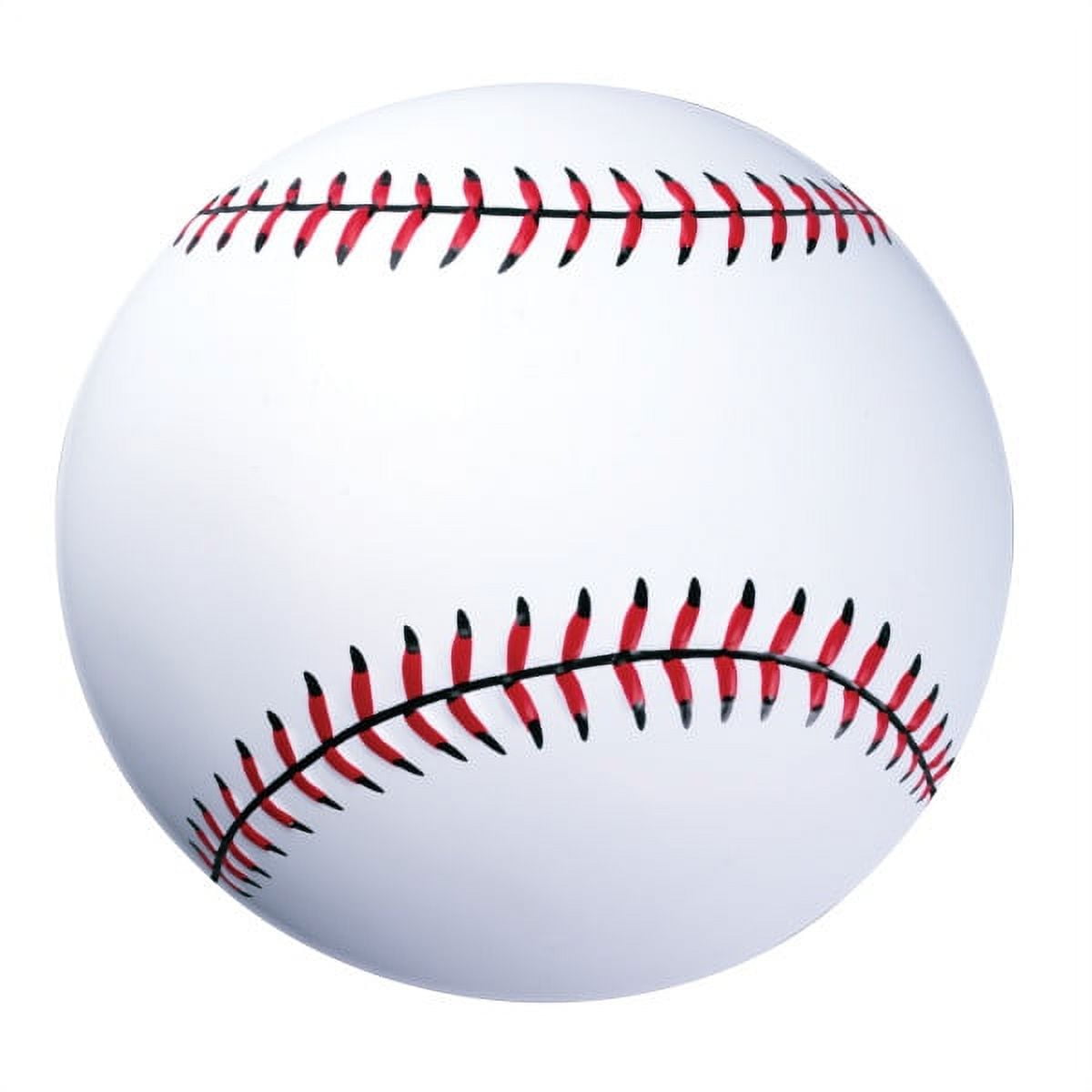 NATIONAL CAKE SUPPLY NCS Baseball Dome Shape Pop Top Cake Topper (5.2 x 5.15 x 1.55 inches) - 1 Piece
