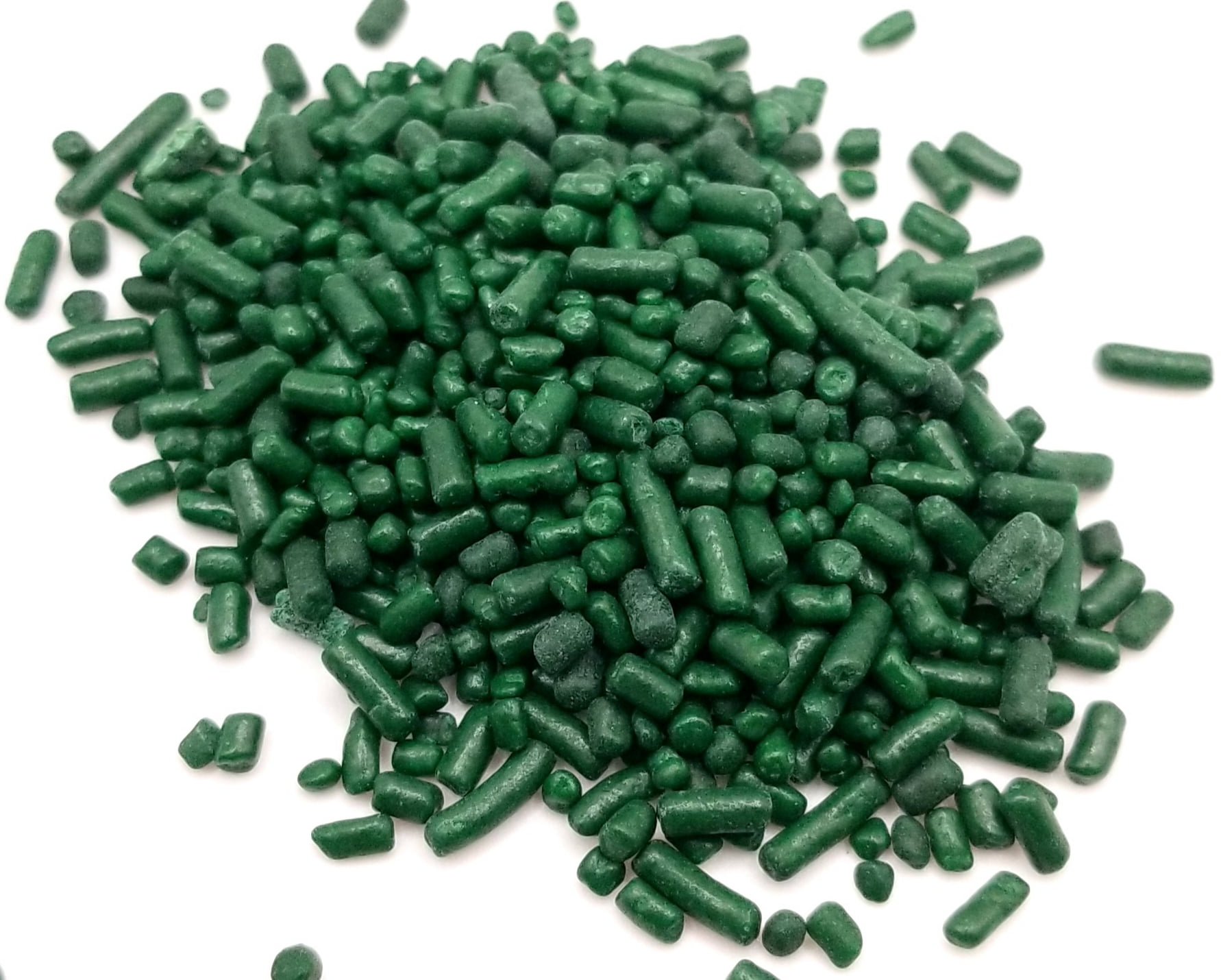 NCS Green Edible Jimmies Sprinkles, 16 ounces - Great for Cupcakes ...