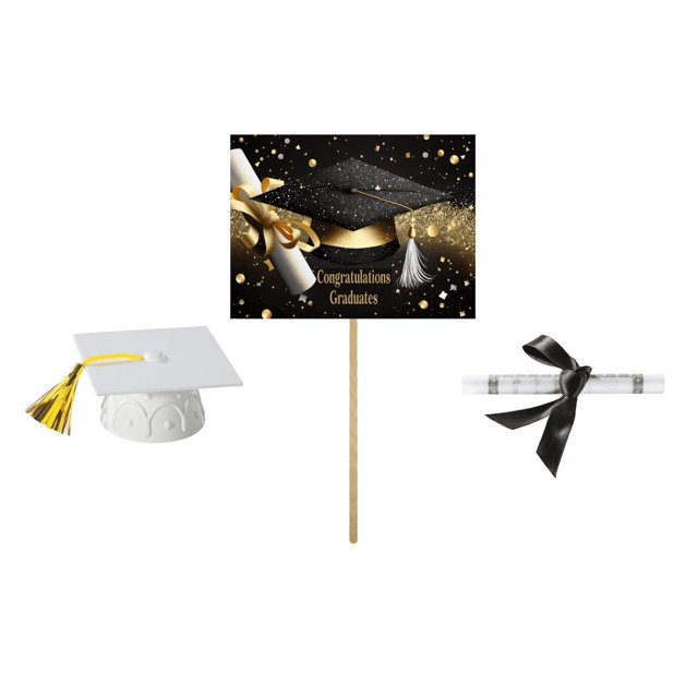 Graduation Cap Decorations Happy Graduation s Congrats Grad Graduation ...