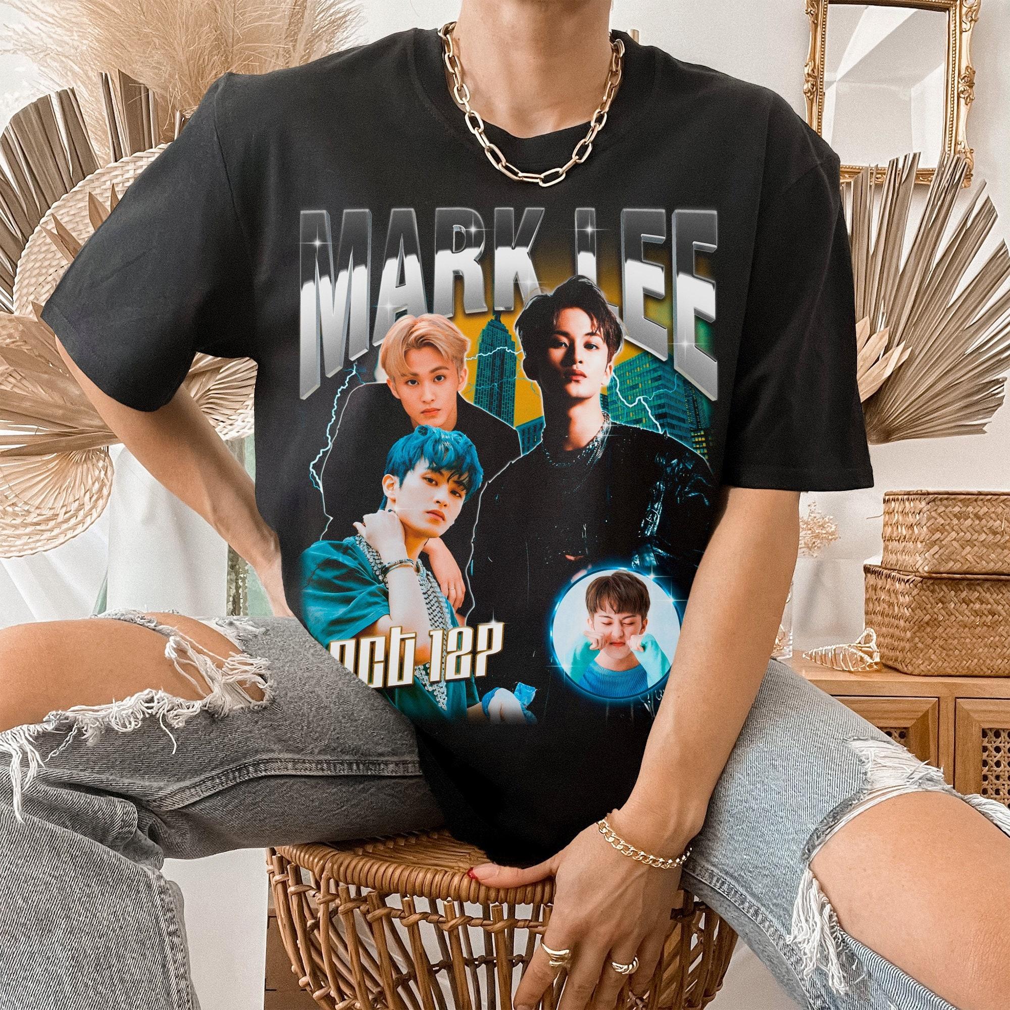 アイドル TIBLE T-SHIRT NCT MARK NCT Dream Mark Lee in Your
