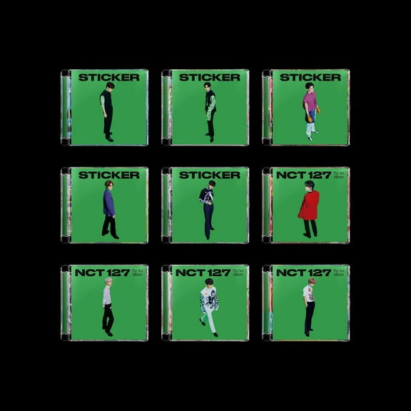 NCT 127 - The 3rd Album Sticker (Jewel Case Ver.) (Random Cover) - Music & Performance - CD
