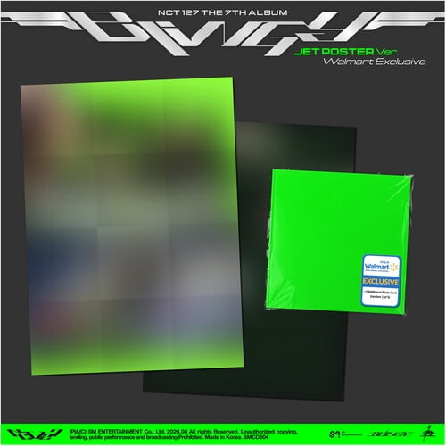 NCT 127 - The 7th Album 'Blingy' (JET Poster Ver.) (Walmart NCT 127 - The 7th Album 'Blingy' (JET Poster Ver.) (Walmart