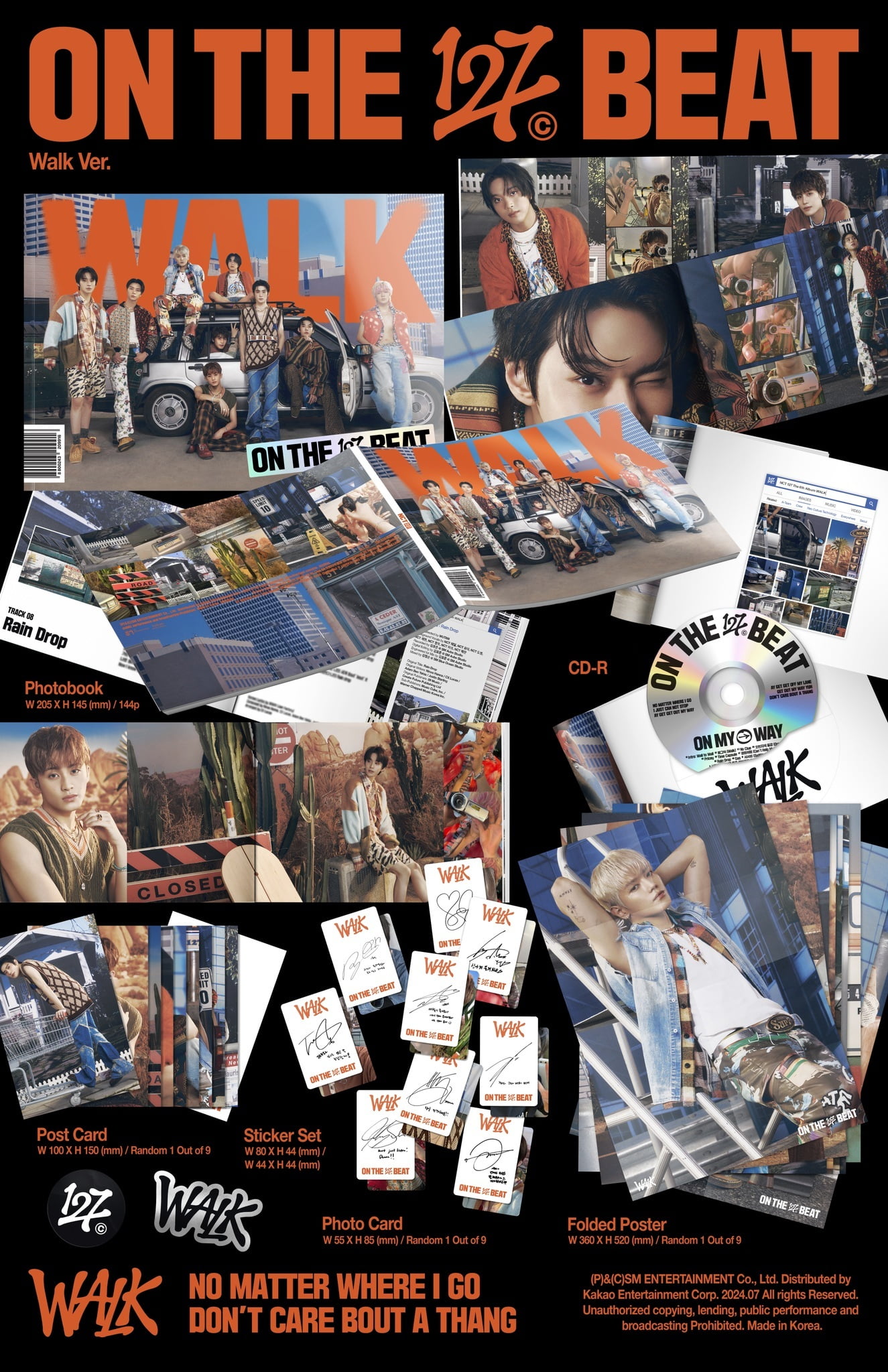 NCT 127 - WALK - The 6th Album [Photobook A Ver.] - Music
