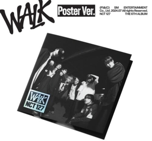 NCT 127 - Walk - Poster Version - incl. Booklet, ID Card + Photocard - Music & Performance - CD