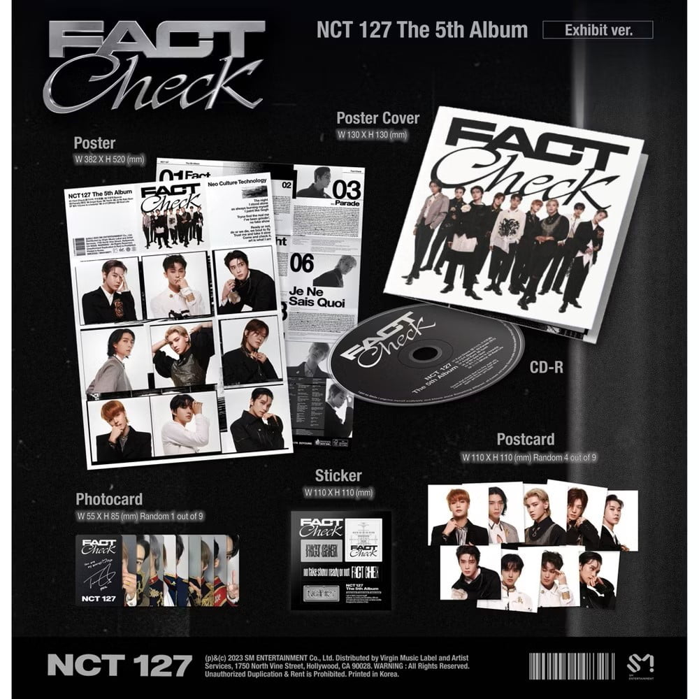 NCT トレカ　ラキドロ　特典　マーク　NCT 127 Walmart NCT-127-Winter-Special-Single-