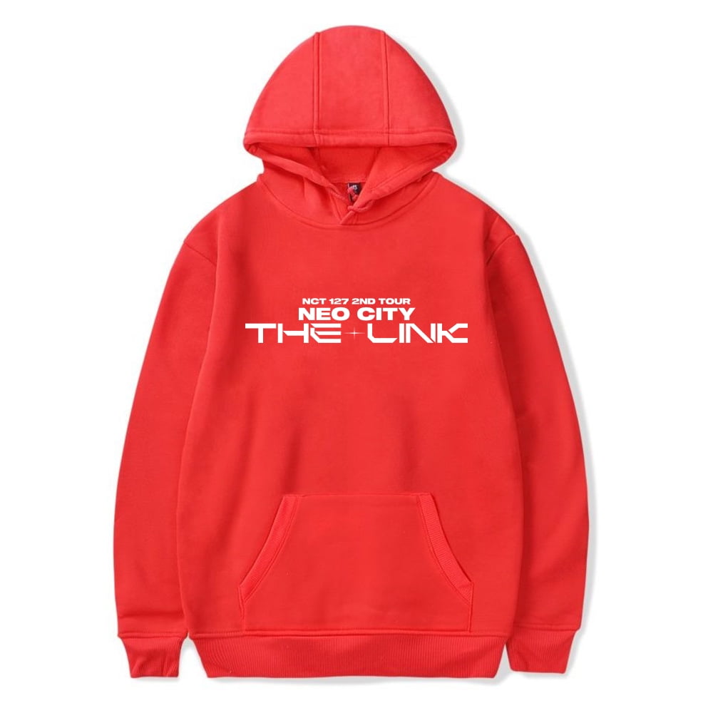 NCT 127 World Tour The Link Merch Long Sleeve Sweatshirts Women Men s Hoodie Walmart