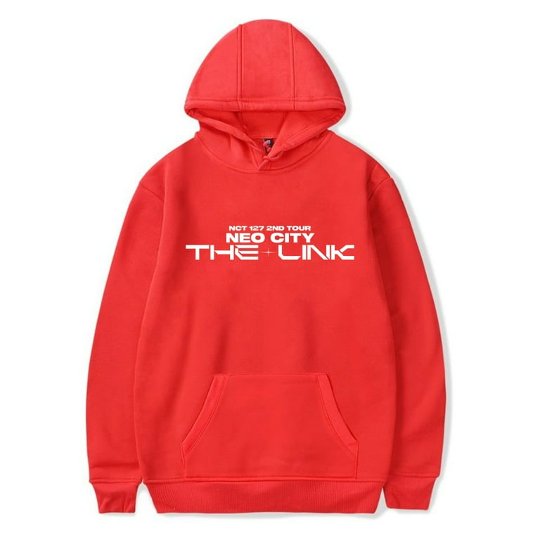 NCT 127 World Tour The Link Merch Long Sleeve Sweatshirts Women Men s Hoodie Walmart
