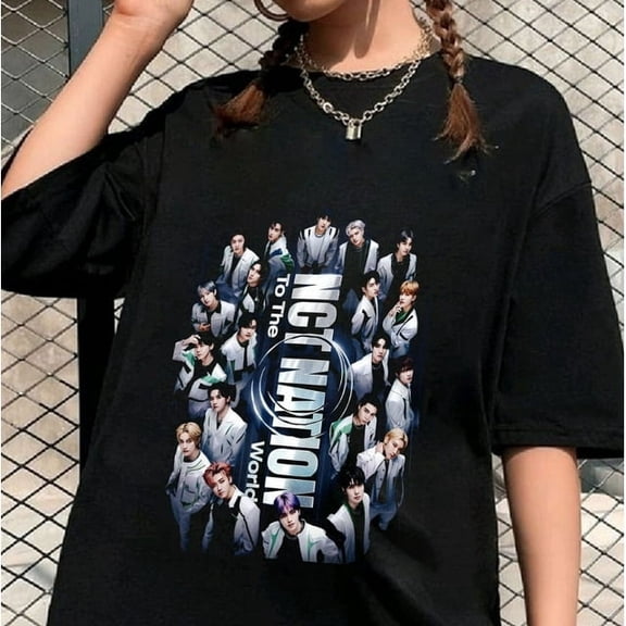 NCT Nation To The World Tee, NCT!27, NCT Drem, WayV Inspired Shirts for K-Pop Fans