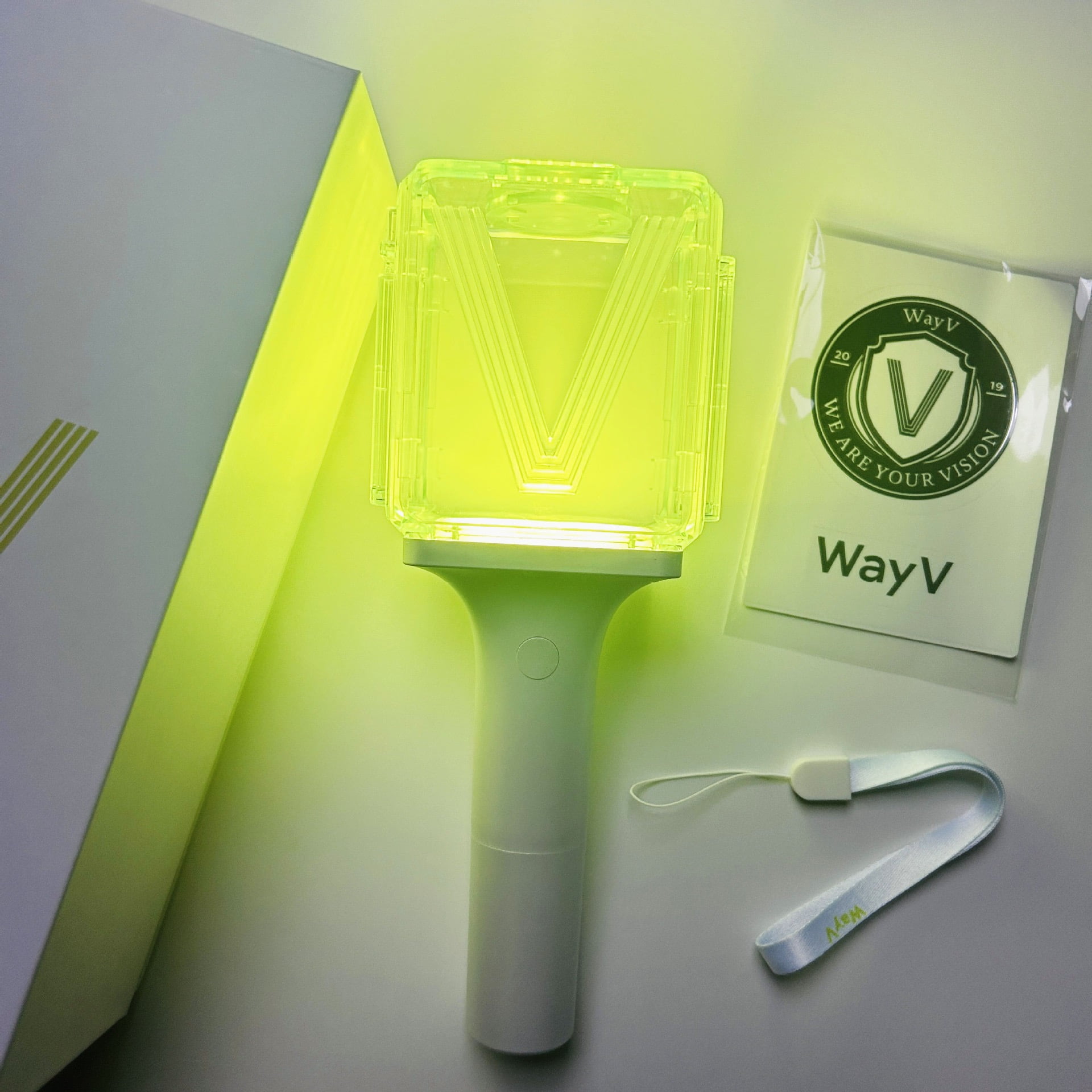 NCT Official Lightstick Ver2, Fanlight Light Stick WISH/wayV/I-27