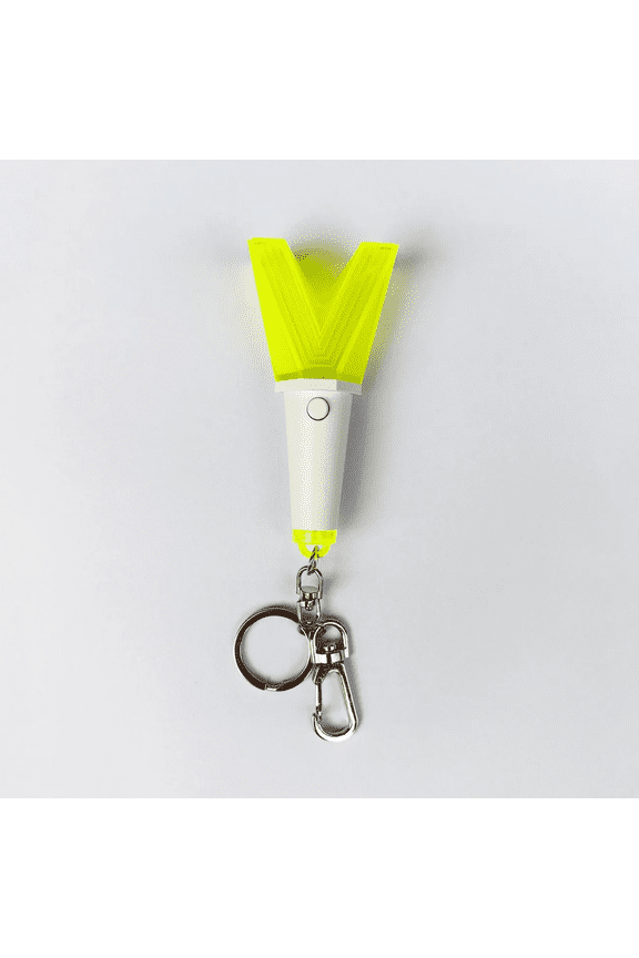 NCT WayV Mini Lightstick Keychain, Green Onion Stick Glow Pendant Kpop Fan Merch