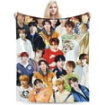 thumbnail image 1 of NCT Wish YUSHI Blanket Soft and Comfortable Warm Fleece Throw Blankets Decoration Gift for Decor Room Dormitory Picnic Yoga Sofa Camping Travel All Season, 1 of 6