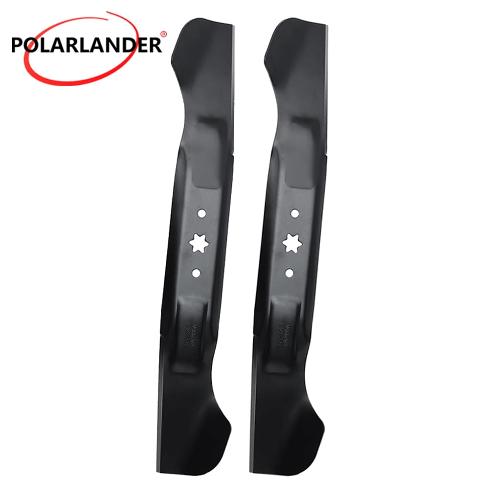 For NCUTE Parts High Lift Mower Blades 942-04244A 46 Inch / 2 Pack / Fits Cub Cadet, Craftsman, Troy Bilt Replaces OEM No. 942-04290 942-04244 942-04290A XT1 LT46 LTX1045 LTX1046