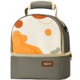 thumbnail image 1 of NCVI Breastmilk Cooler Bag Backpack with Ice Pack, Fits 6 Bottles (Green), 1 of 9