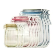 NCWSO Kitchen Gadgets Storage Food Produce Fridge Bags, 10Pc Fresh Reusable Preservation Freezing Jar, Kitchen, Dining & Bar, 10X Cling Bags Pantry Organizer Deals
