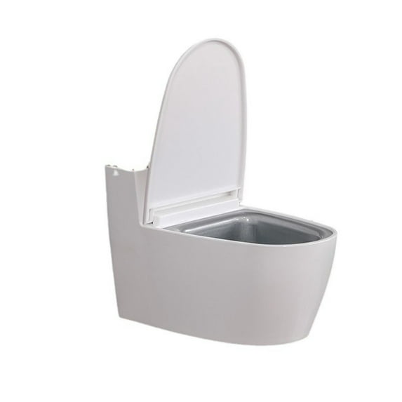NCWSO Smokeless Ashtray for Outdoors Indoor Patio Creative Toilet Design Ashtray Car Home Desktop Multi Purpose Ashtray, White