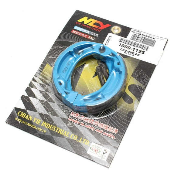 "NCY Blue Brake Shoes (Drum) Honda Ruckus, Metropolitan"