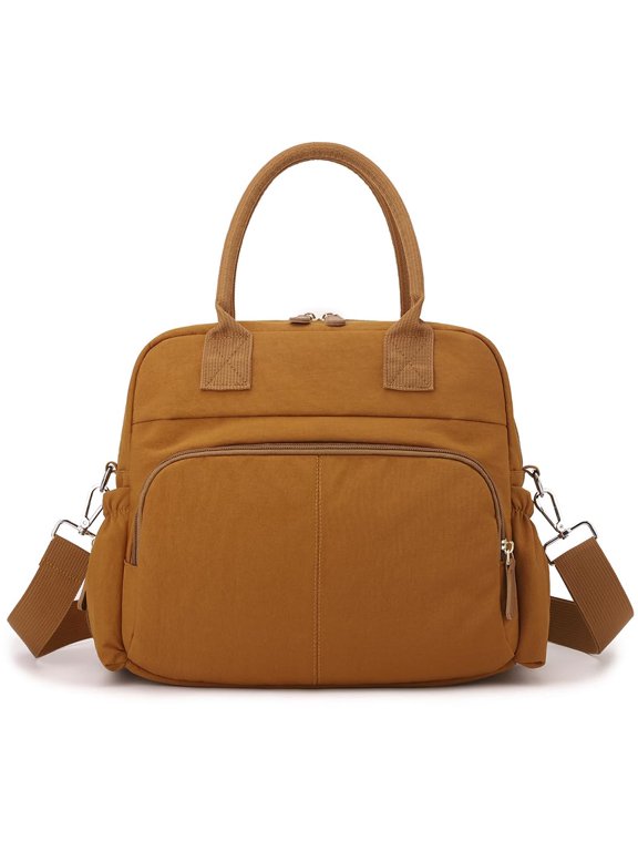 NCY Diaper Bag Tote, Travel Baby Diaper Bag Purse with Stroller Clips, Mommy Hospital Baby Bag for Labor and Delivery