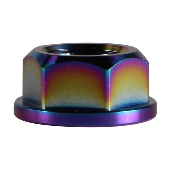 NCY ELECTROPLATED REAR AXLE NUT/ GY6