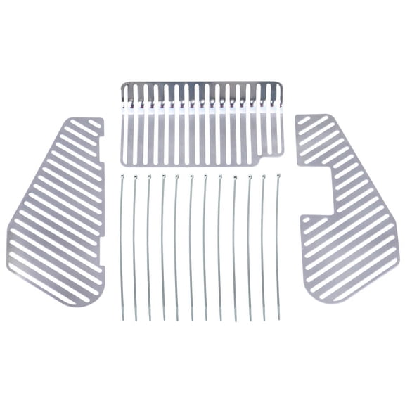 "NCY Luggage Box Steel Net (8cm Down, Chrome); Honda Ruckus"