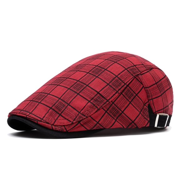 NCY Men's Cotton Flat Ivy Gatsby Newsboy Driving Hat Adjustable Irish Cabbie Ivy Driving Hunting Cap