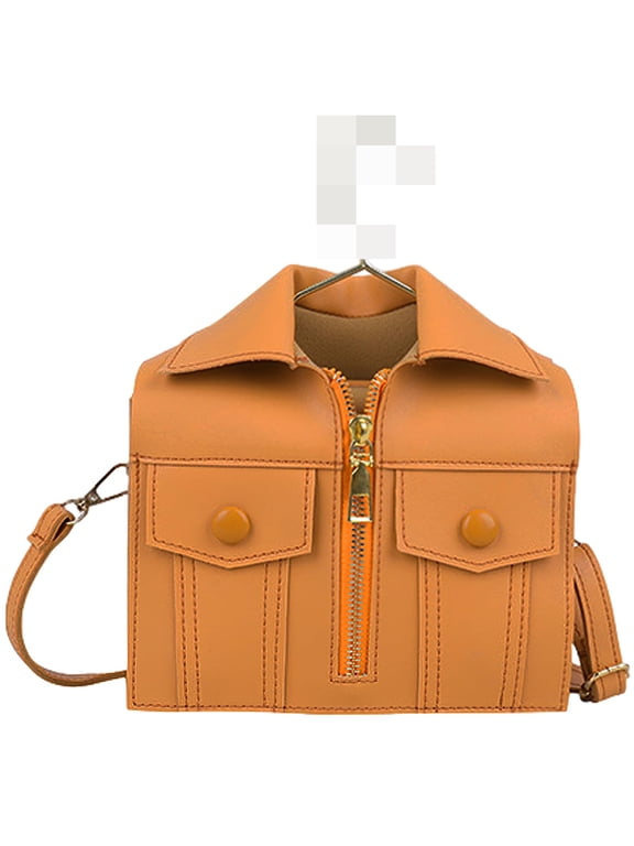 NCY Women's Shirt-Shaped Purse Novelty Shoulder Bag Unique Clutch Handbag Funny Leather Crossbody Tote Satchel