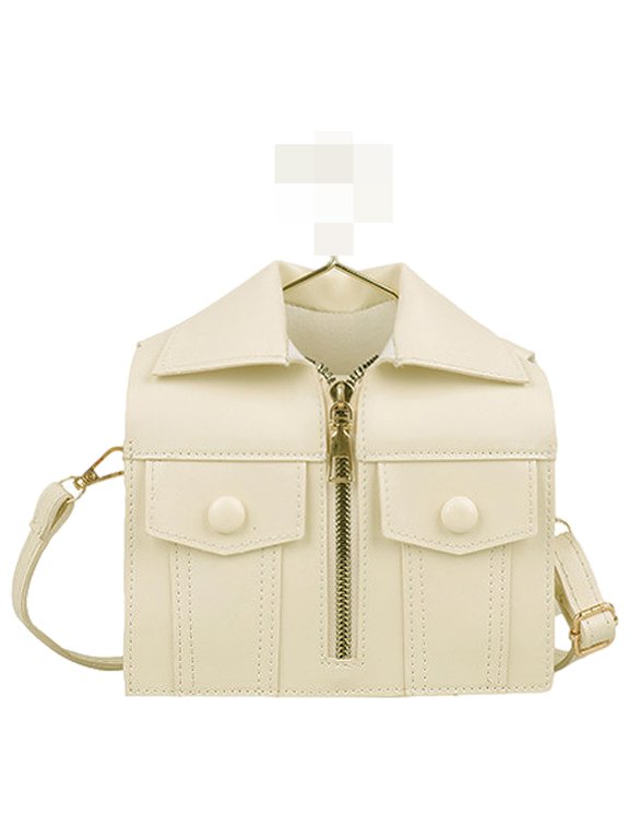 NCY Women's Shirt-Shaped Purse Novelty Shoulder Bag Unique Clutch Handbag Funny Leather Crossbody Tote Satchel