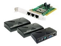 NComputing X300 Access Terminal Kit - Remote control device - PCI - 3 ...